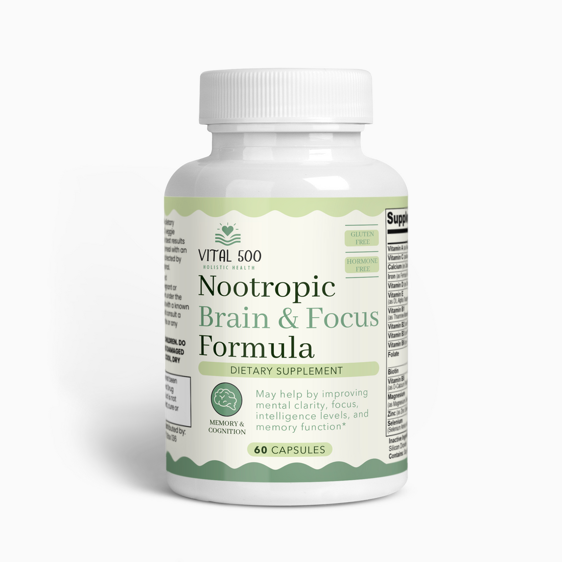 Boost Your Brainpower Naturally: The Benefits of Nootropic Brain & Focus Formula
